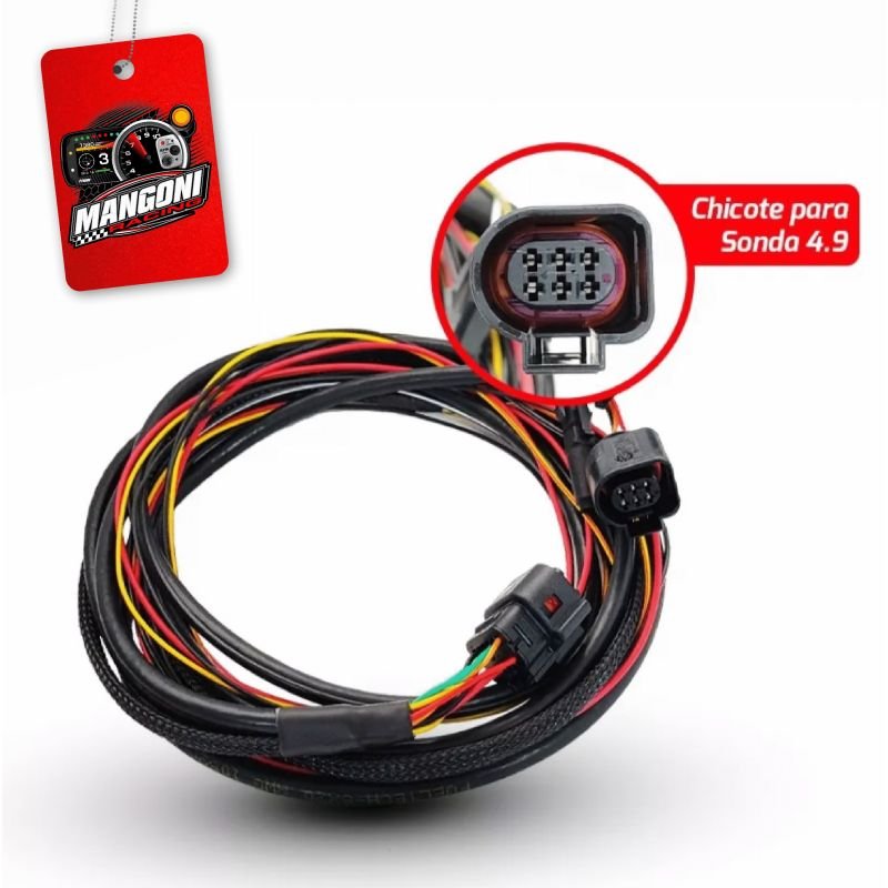 Wideband Nano Pro Com Chicote e Sonda 4.9 - Fueltech